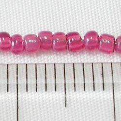 シードビーズ　（JFF148　ピンク　size外径:約2.2mm　丸小)    【4g】 2枚目の画像