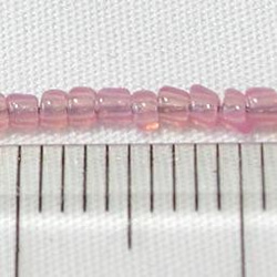 シードビーズ　（JFF163　ピンク　size外径:約1.3mm)    【4g】 2枚目の画像