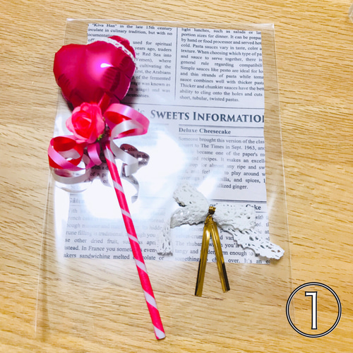 画像③ 選べる2つ！！ 名入れOK キャンディーブーケキット バルーン