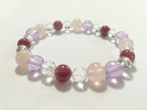 新作♡ピンクトルマリン貔貅の華奢ブレス 新作♡ピンクトルマリン貔貅