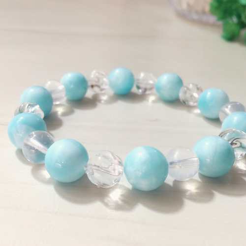 ☆ヘミモルファイトブレスレット☆ ブレスレット kerokerowl ☆ヘミモルファイトブレスレット☆ ブレスレット kerokerowl