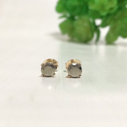 14kgf☆プチjewelピアス・パイライト 1枚目の画像