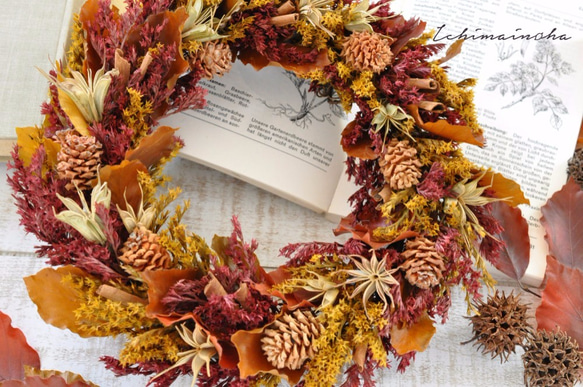 autumnal wreath 2枚目の画像