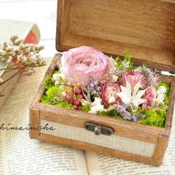 trunk box flower ～pink～ 4枚目の画像