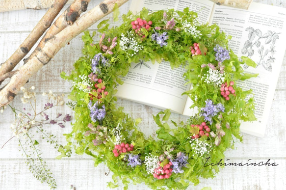 natural wreath L 1枚目の画像