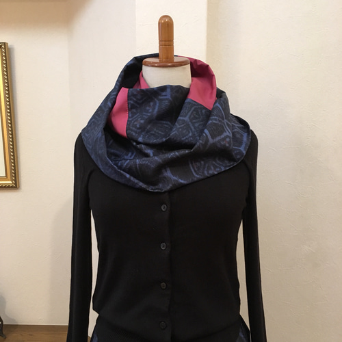 着物リメイクスヌード☆マヨネーズ様専用 着物リメイクスヌード