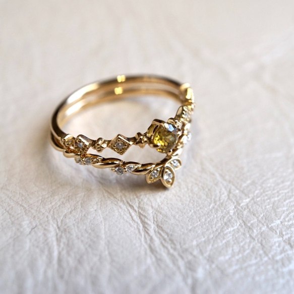 人気　stackable rings 07 華奢リング 5枚目の画像