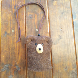 [Creema Limited]棕熊鑰匙包4 第1張的照片