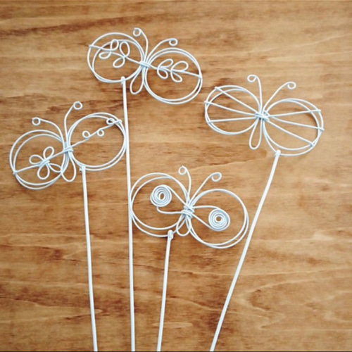 ワイヤークラフト ガーデンピック4本セット その他インテリア雑貨 ccc  