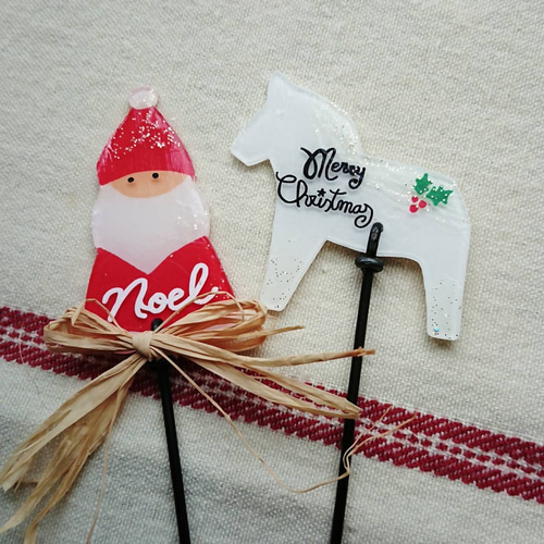 ワイヤークラフト クリスマス ガーデンピック ミニセット その他