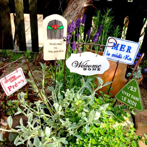 ガーデンピック5本セット カントリー雑貨 その他インテリア雑貨 ccc