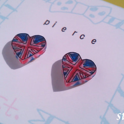 [再]i love UK 【ピアス】 3枚目の画像