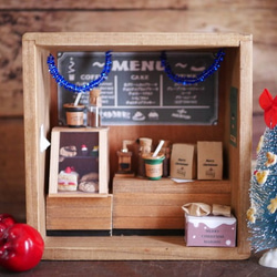 木箱，聖誕節ver咖啡店 第1張的照片