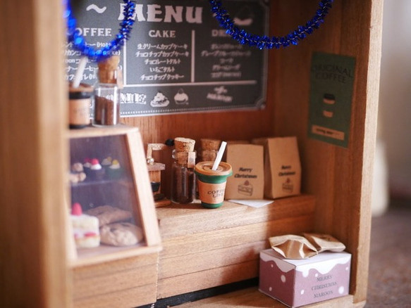 木箱，聖誕節ver咖啡店 第2張的照片