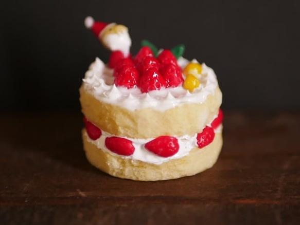 クリスマスケーキのミニチュア 4枚目の画像