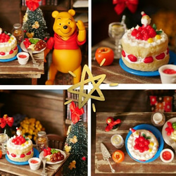 クリスマスケーキのミニチュア 6枚目の画像