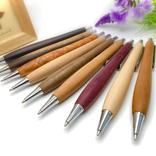 一位シャープペンシル 芯0.5㎜ Shape ウッドシャーペン名入れ可（有料