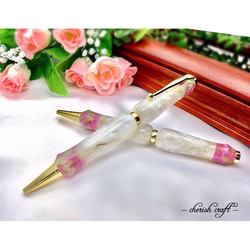 手作り 高級 木製 水性ボールペン 磁石付きキャップ アフリカ産 堅木