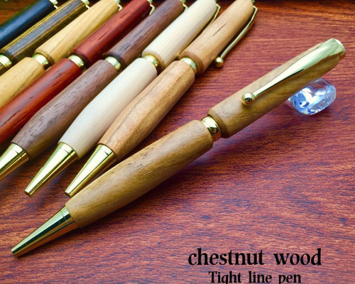 ☆ウッドペンクラフト 栗 ボールペン 新品 ☆ ca0d3c2bcc623eddd23228fc07cd82