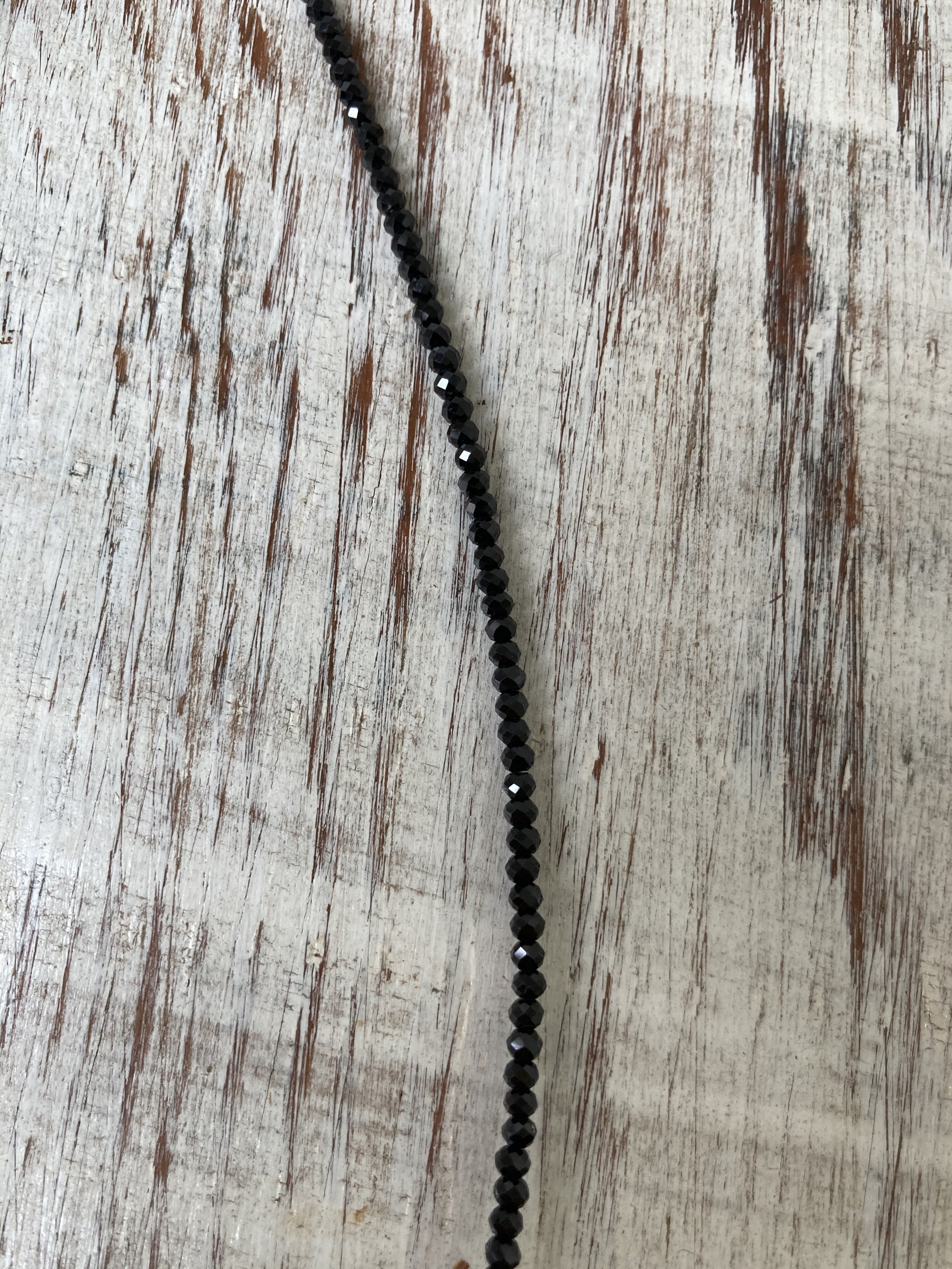 オニキス.ブラックスピネルネックレス