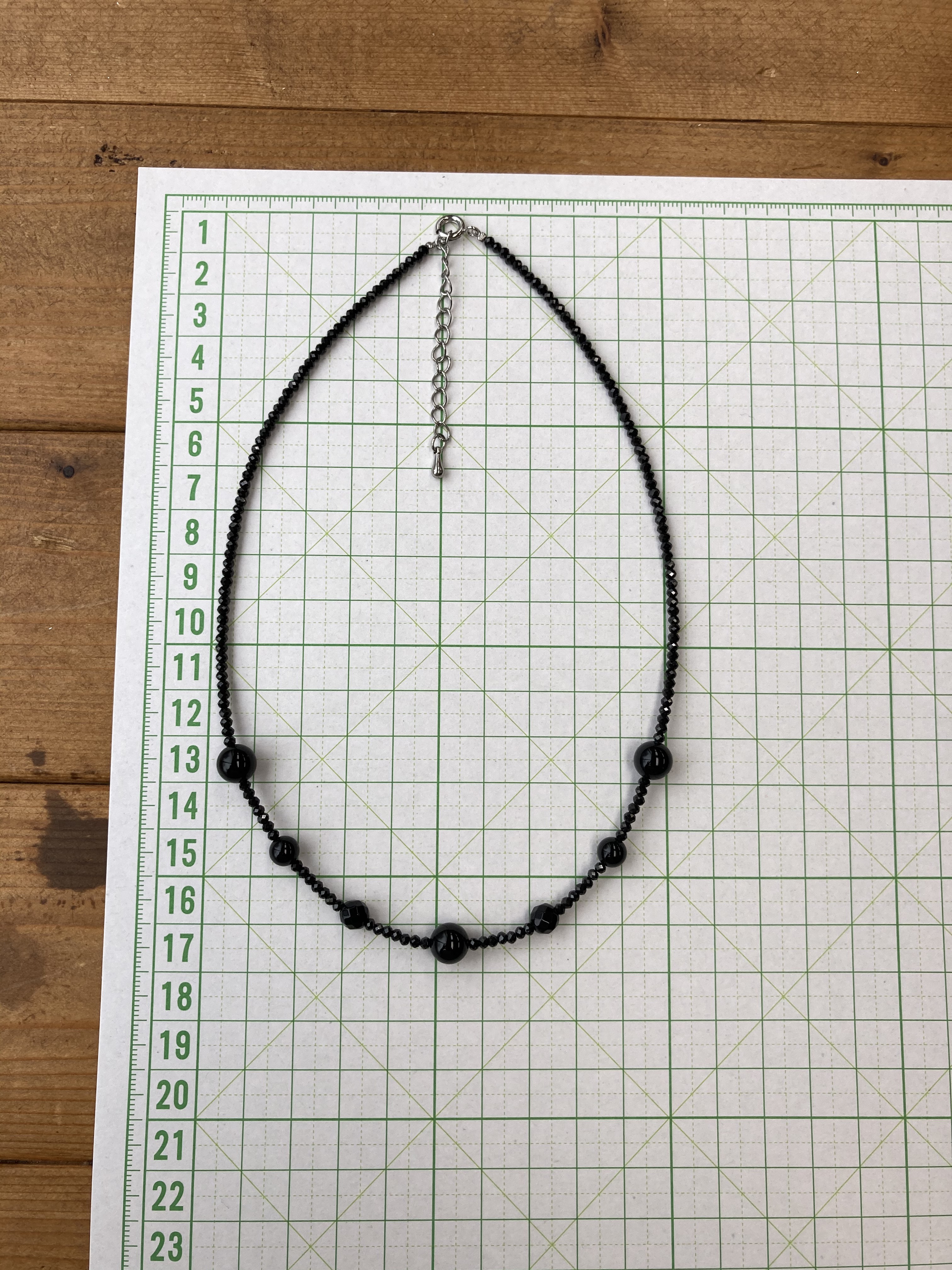 オニキス.ブラックスピネルネックレス