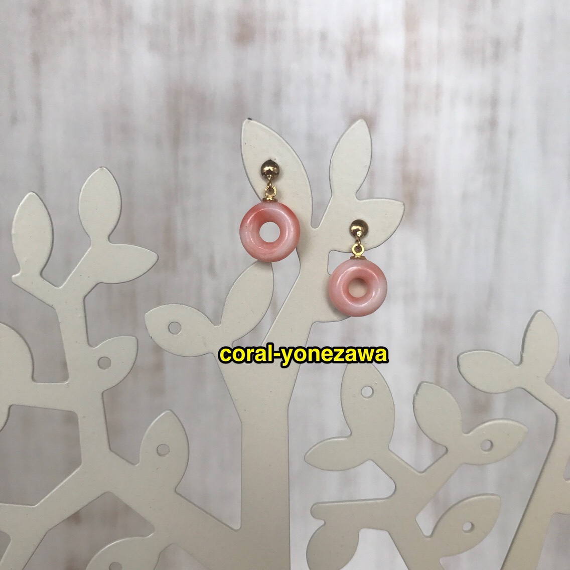 ポストk18ピアス◯◯◯ドーナツ型◯◯◯