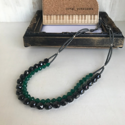 SEV ネックレス 黒 緑 灰 SEV ネックレス 黒 緑 灰 SEV（セブ）オフィシャルオンラインショップ