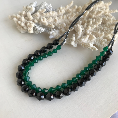 SEV ネックレス 黒 緑 灰 SEV（セブ）オフィシャルオンラインショップ