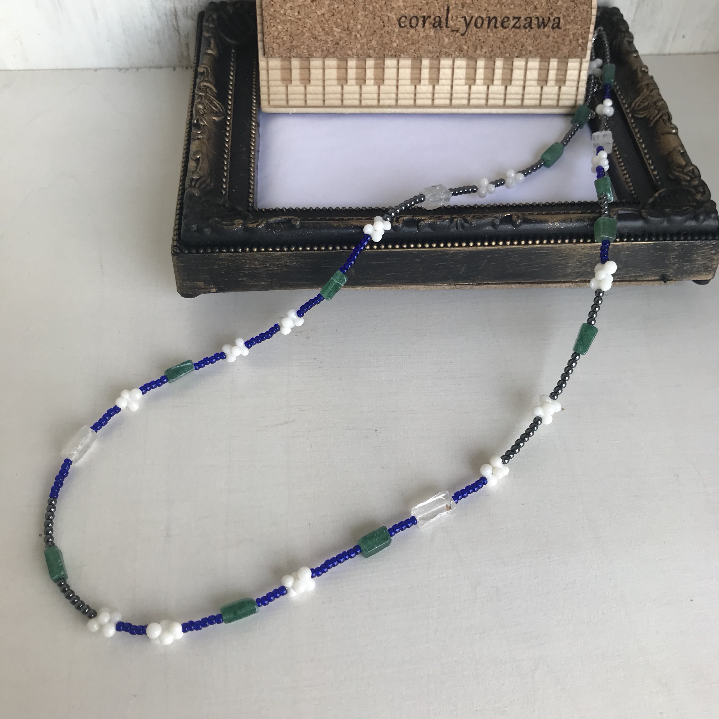 白珊瑚「ひょうたん」ネックレス