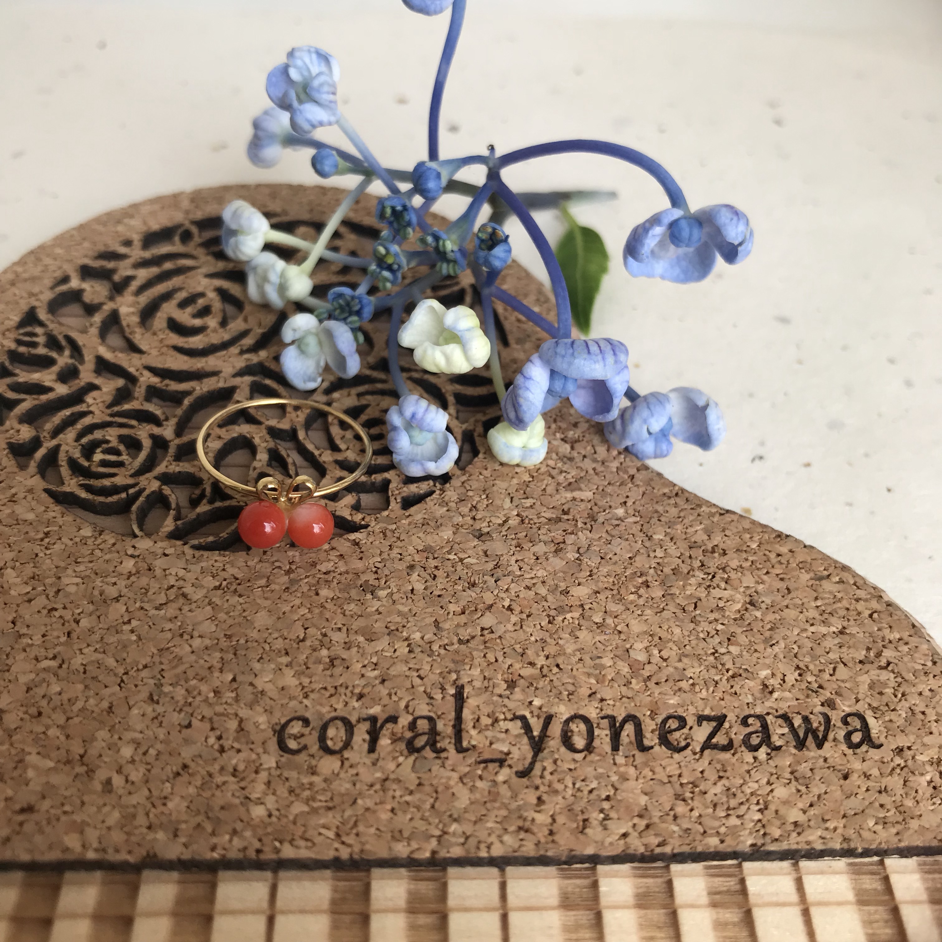 2WAＹ ★さんごリング.ペンダント