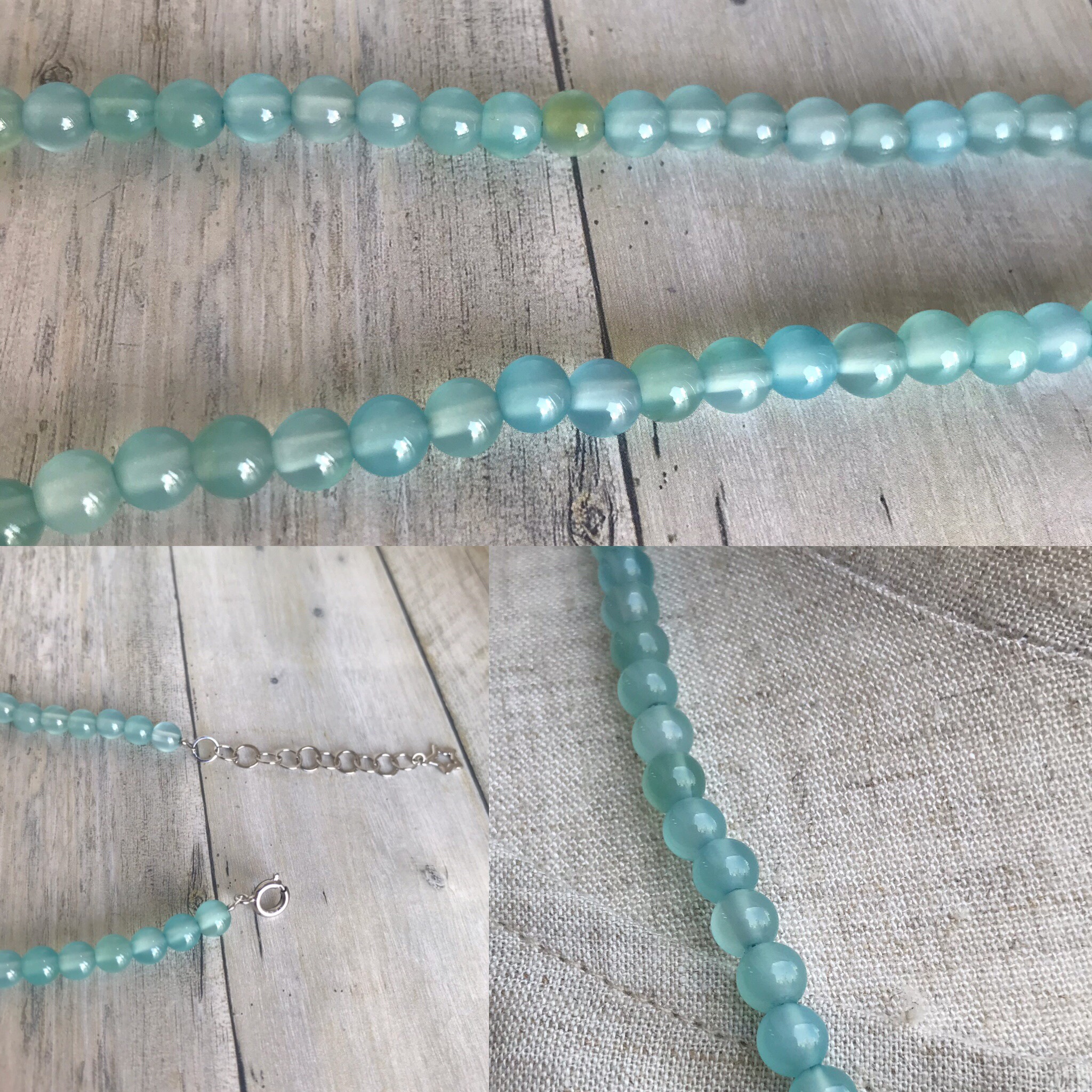 オリジナル品！《7種類の天然石と珊瑚の贅沢ネックレス》