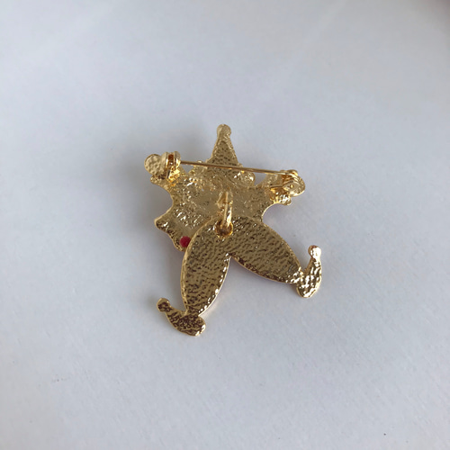 あかピエロ.珊瑚ブローチ ブローチ Mindchiechie 通販 7200603