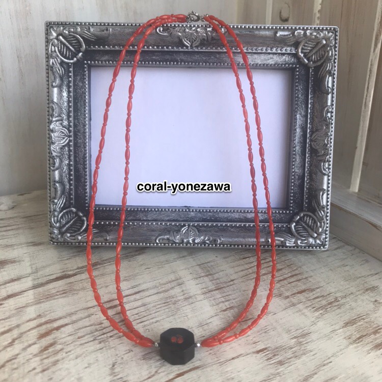 赤珊瑚ネックレス.送料無料！ジュエリー