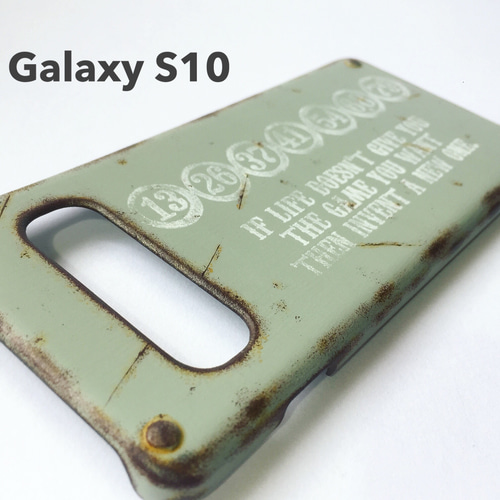 古材風サビ塗装サーフ&シャビーフラワースマホケースiPhone.Android サビ塗装ビンテージ風スマホケース 97 スマホケース・カバー RJCアール
