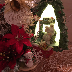 ”ほっこり光る！サンタのモミの木のお家"大人可愛いクリスマスインテリア『クリスマス2020』 9枚目の画像