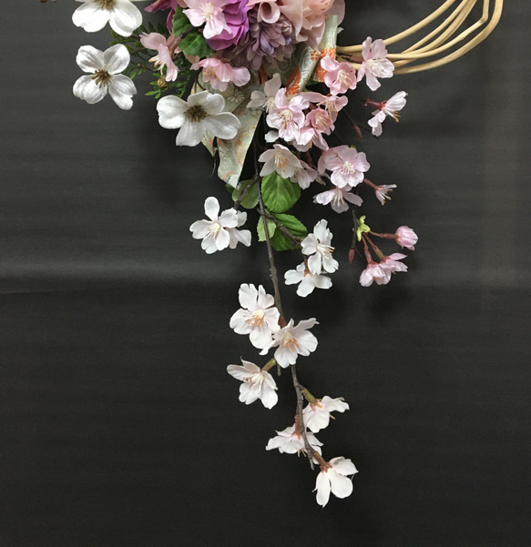 ''桜を愛でる！大人の暮らしの春色リース"『ひな祭り』『入学卒業祝い』『春色新作2021』 8枚目の画像