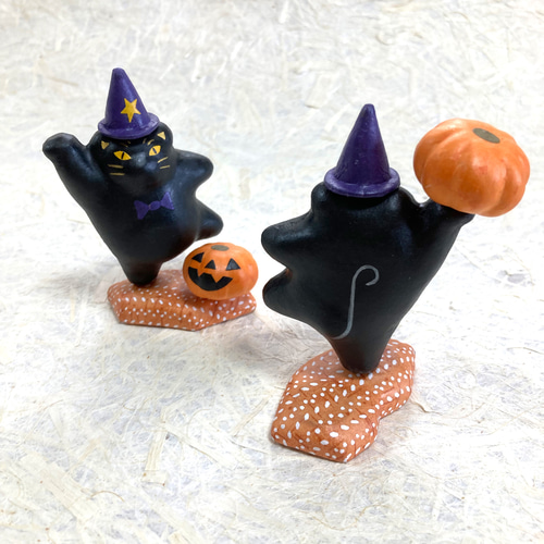 黒猫のマスコット　ハロウィン　3種　10個セット 2_f61ffc17-ca03-42a1-a39e-