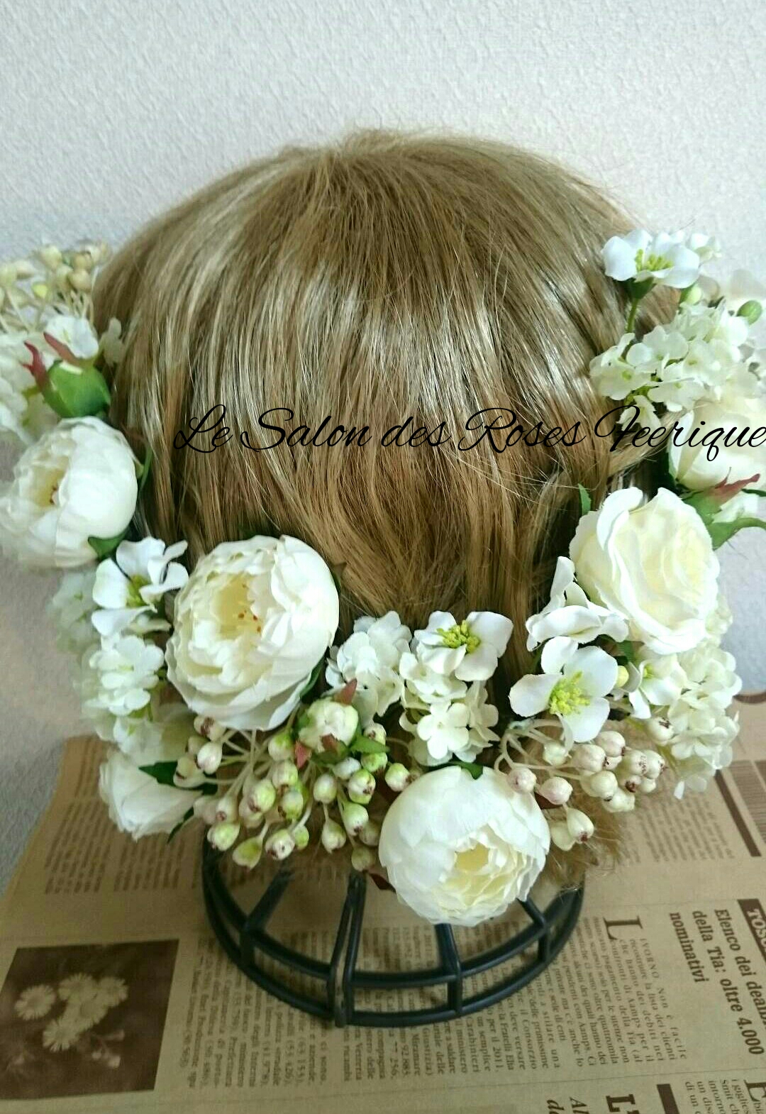 再販です✨◇ウェディングのための ヘッドドレスパーツ２６本セット（オーダー可）◇