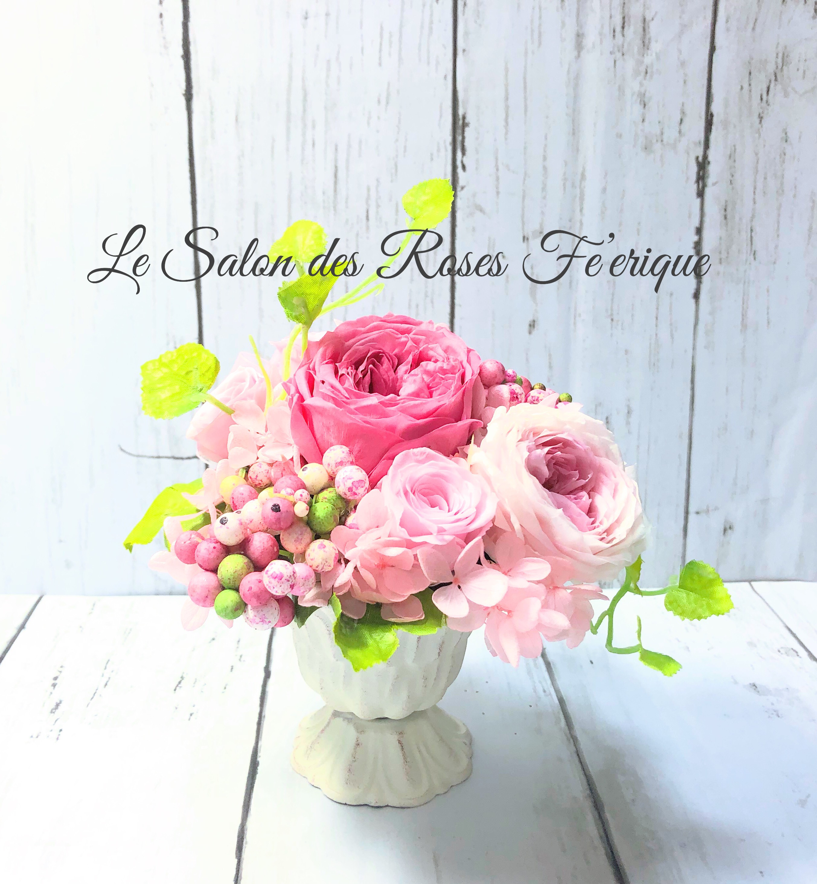 ラナンキュラスのゴージャスアレンジ　180°