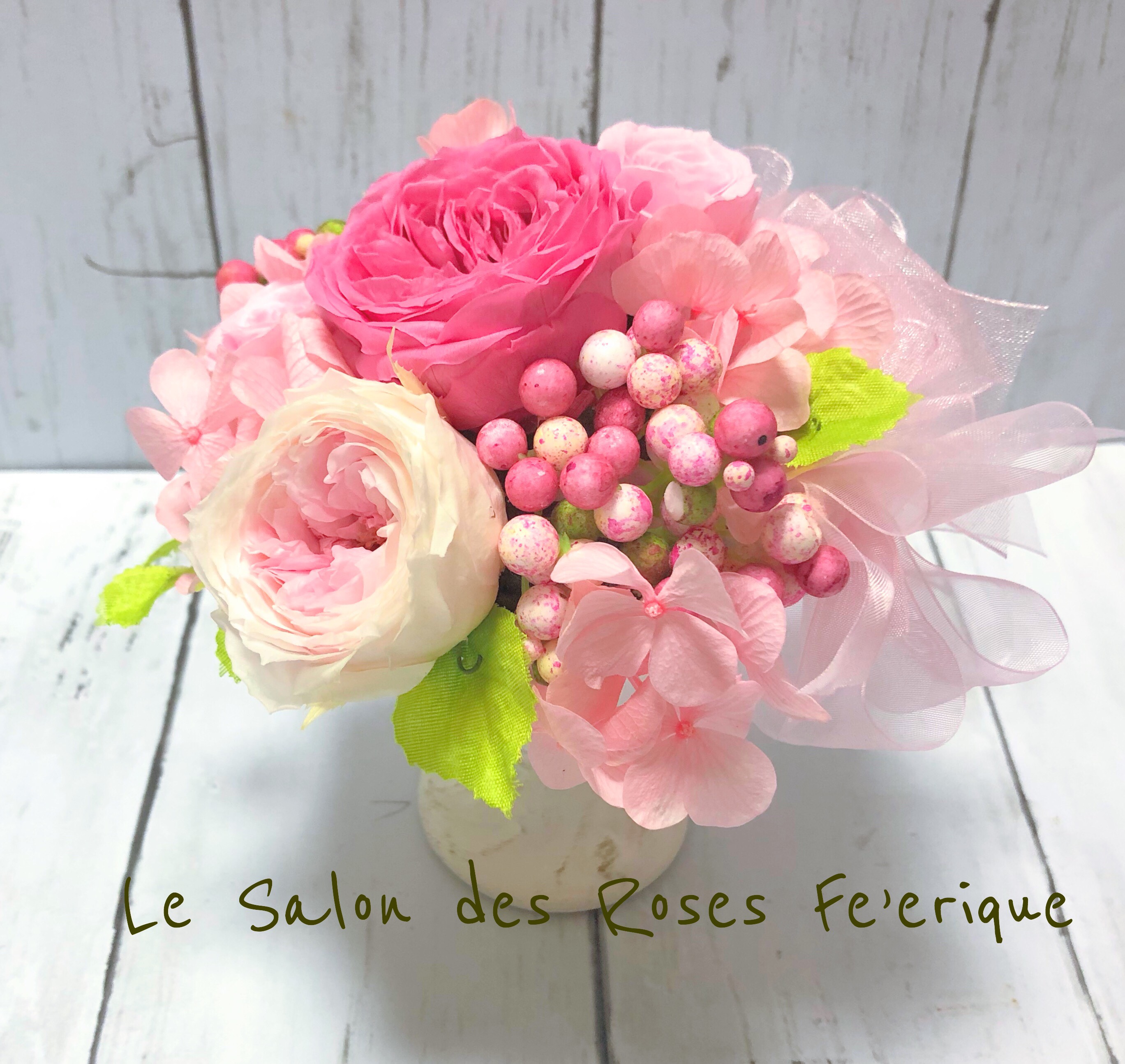 ラナンキュラスのゴージャスアレンジ　180°