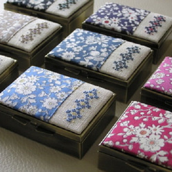 完成品】シャドーボックス（フラワーフェアリー：スズラン