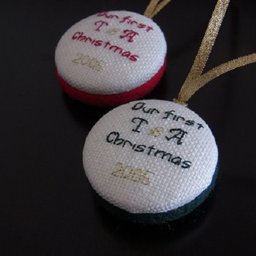 オーダーメイド】ファーストクリスマスオーナメント 雑貨