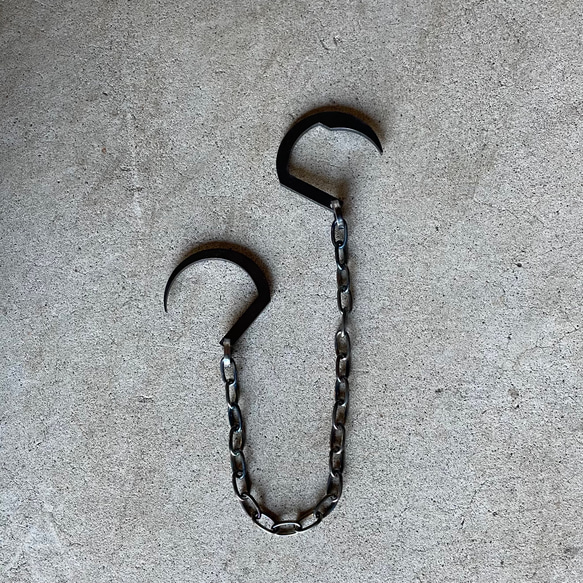 鎖鎌四拾【クサリガマ40】チェーンフック その他インテリア雑貨