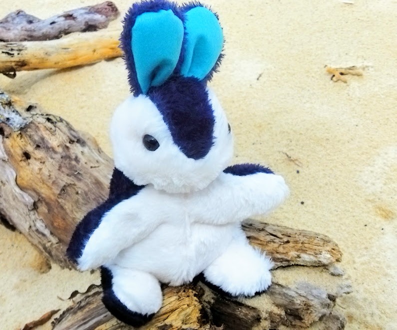 ふわふわ！　海うさぎのぬいぐるみ