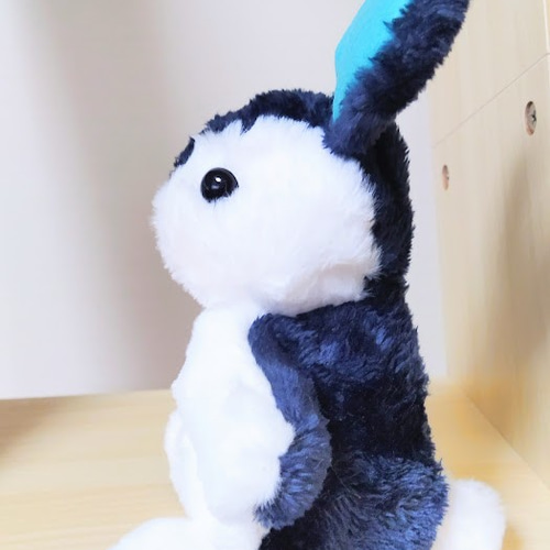 月のうさぎ ぬいぐるみ 文月 海 Ver. ツキウタ。 ツキウサ。ぬいぐるみ 月のうさぎVer. 文月 海【受注