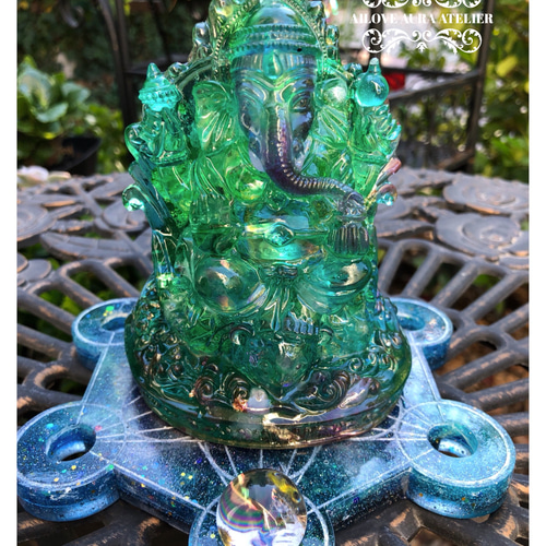 ガネーシャさまオルゴナイトSPセット 立体・オブジェ ailoveaura 通販  