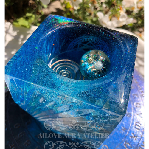 NEW✨波動コアオルゴナイト＋オルゴナイトセット 宇宙ファンタジーオルゴナイトセット 立体・オブジェ ailoveaura 通販