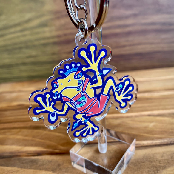 アクリルキーホルダー　プリン 0_3702debfe4251c64965ac940cb5a