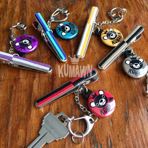鍵が迷子になりません！『kumawn/クマウン』キークリップ・クリップ