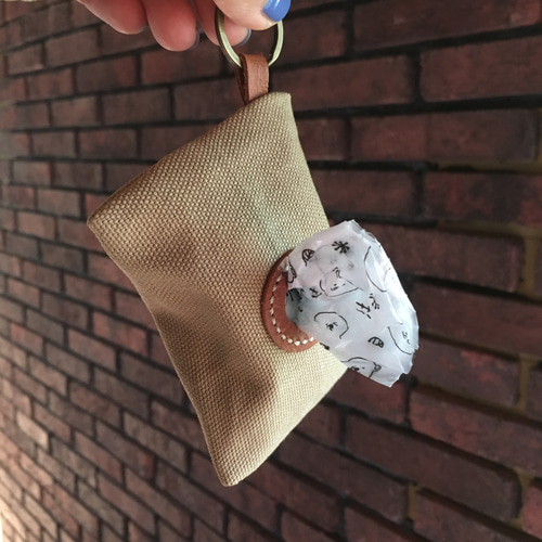 うちの子リード&マナー袋ポーチ